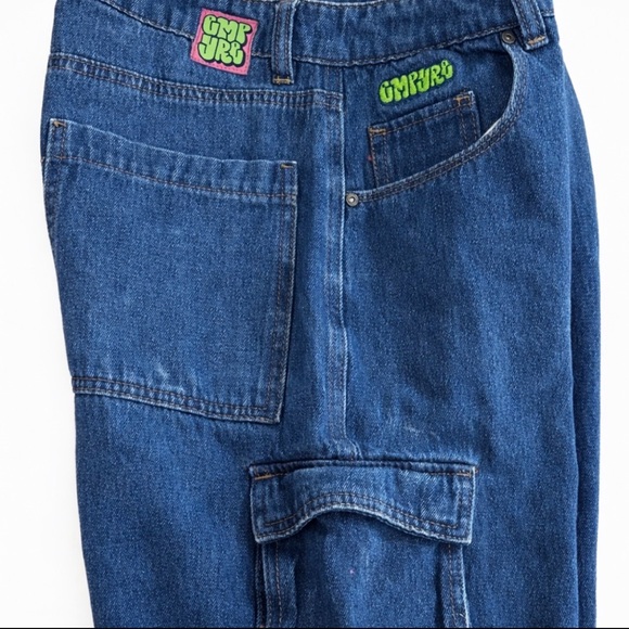 Empyre Dark Blue Women's Cargo/Skater Jeans - Picture 7 of 12